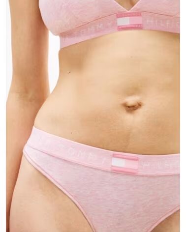 TOMMY HILFIGER TANGA CLÁSICA MUJER ROSA T0G