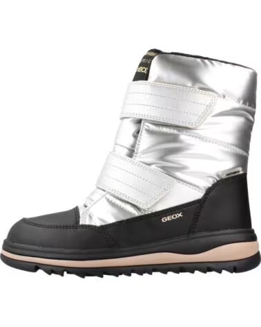 GEOX MÄDCHEN STIEFEL MODELL J ADELHIDE GIRL FARBE SILBER C0474