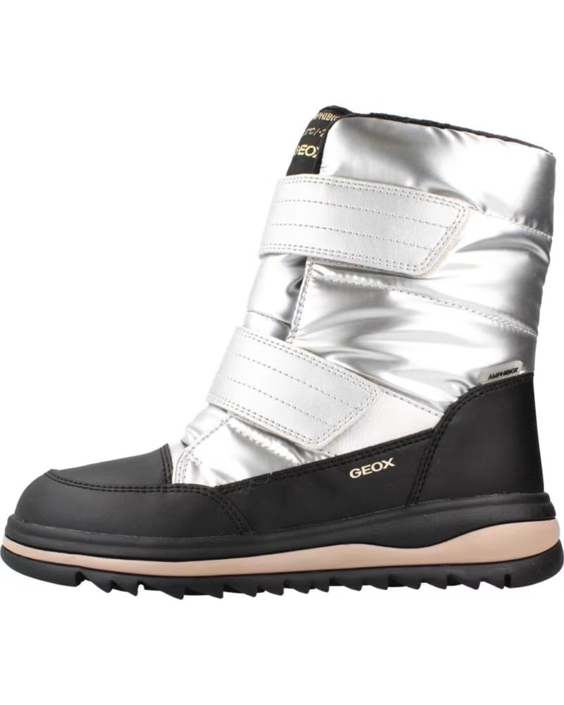 GEOX MÄDCHEN STIEFEL MODELL J ADELHIDE GIRL FARBE SILBER C0474
