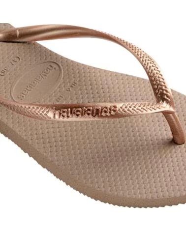 HAVAIANAS Chanclas Mujer Modelo Slim Color Marron 3581rosegl 3581ROSEGL