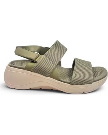 TIMBOS SANDÁLIA ANABELA CONFORTÁVEL 133306 VERDE