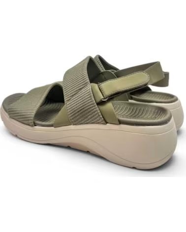 TIMBOS SANDÁLIA ANABELA CONFORTÁVEL 133306 VERDE