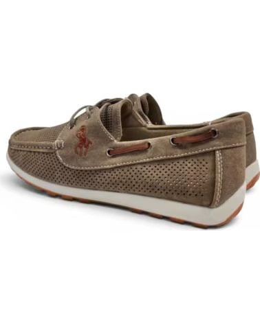 TIMBOS PERFORATED BOAT SHOE 133223 MARRóN