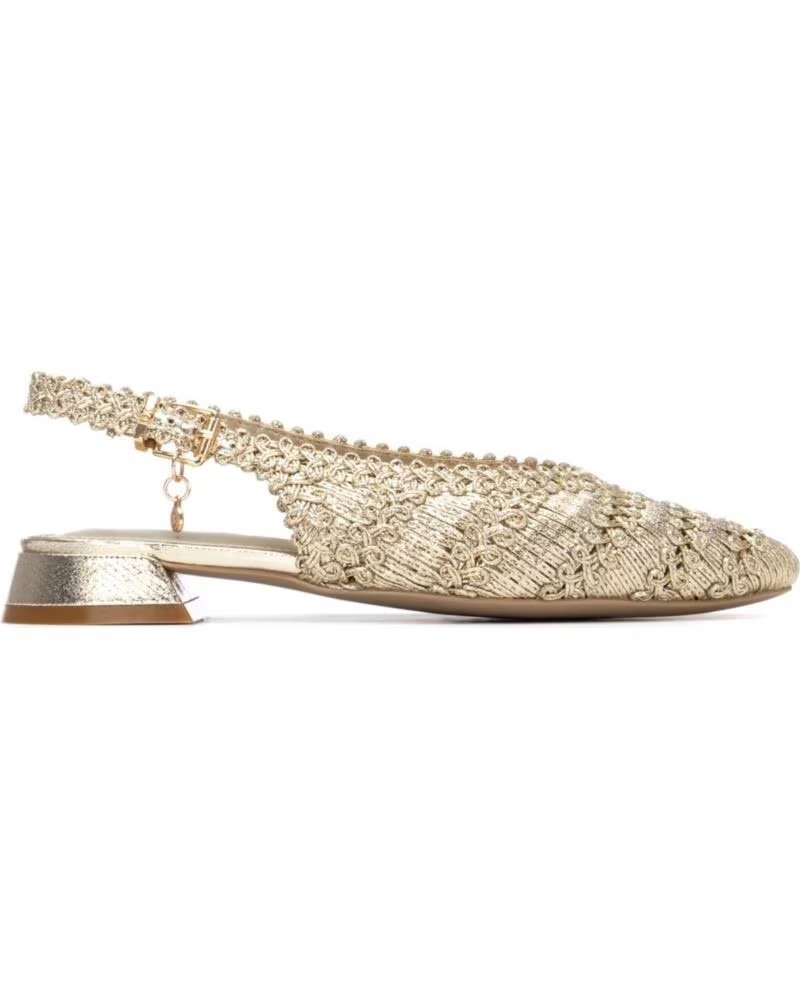 SCARPE ELEGANTI XTI MODELLO 145271 CON FINITURA ORO METALLICO METáLICO