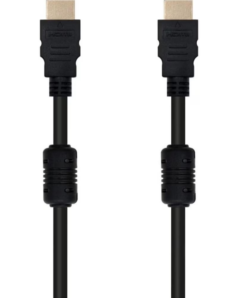 NANO CABLE Cable hdmi alta velocidad nanocable 10m - macho - macho - negro