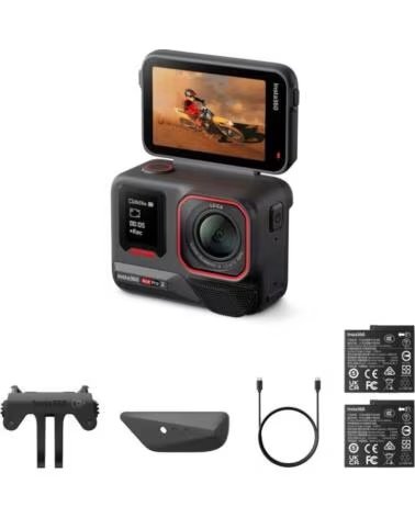 INSTA360 CÂMERA DE AÇÃO ACE PRO 2 8K COM PACK DE BATERIAS