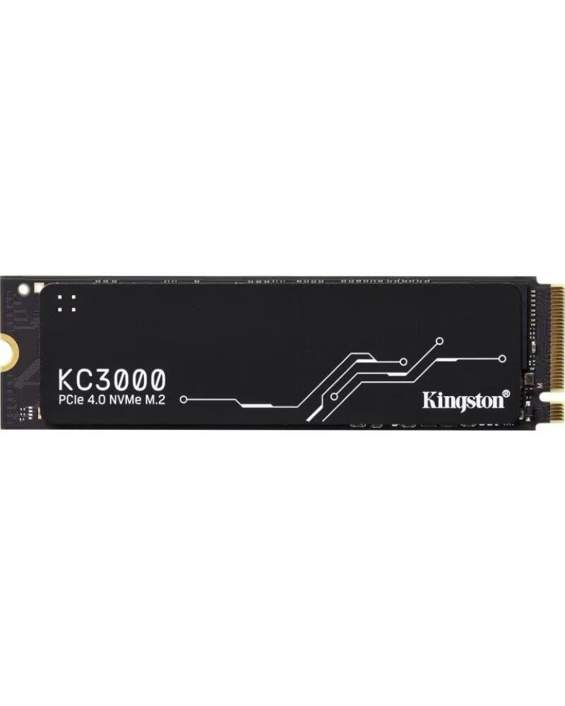 KINGSTON Disco SSD KC3000 4TB- M 2 2280 PCIe Gen4- con Difusor de Calor- Full Capacity