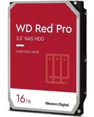 WESTERN DIGITAL Disco Duro WD Red Pro NAS 16TB- 3 5- SATA III- 512MB