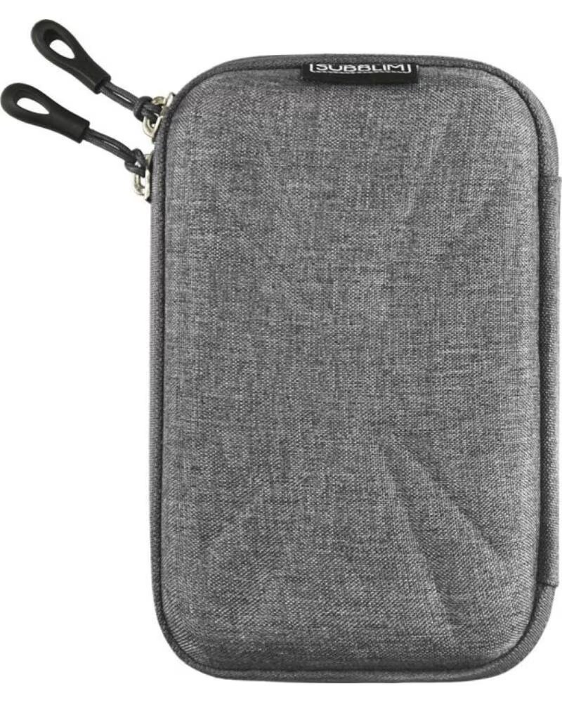 SUBBLIM Funda para Disco Externo de 2 5 HDD Business- Gris