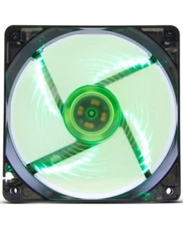 NOX Ventilador Coolfan 120 LED- 12cm- Verde