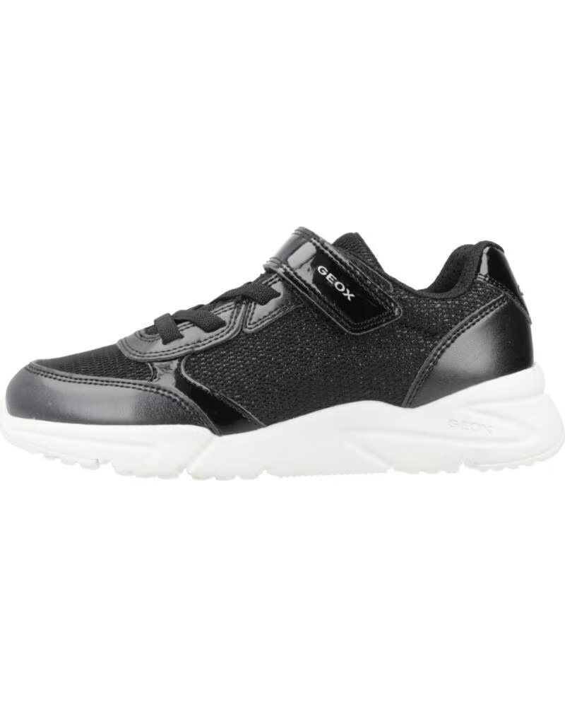 GEOX BASKETS J LOFTUS COULEUR NOIR C9999
