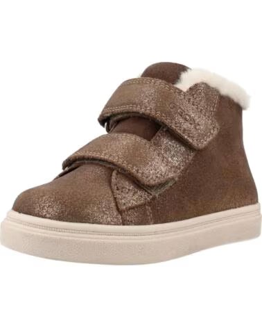 GEOX SNEAKERS NASHIK GIRL WPF B465XA - MARRONE C9006 SMOKE GREY