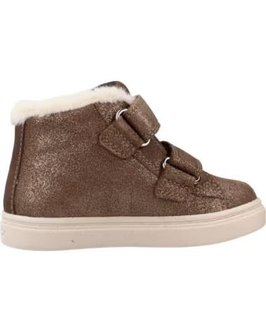 GEOX SNEAKERS NASHIK GIRL WPF B465XA - MARRONE C9006 SMOKE GREY