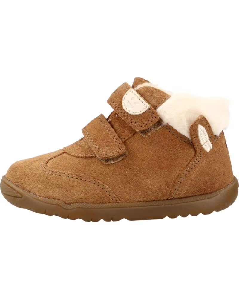 GEOX SNEAKERS B MACCHIA GIRL B564PB C6627 MARRONE CHIARO WHISKY