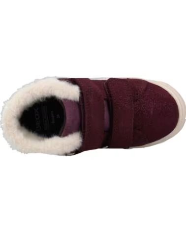 GEOX BASKETS NASHIK GIRL WPF COULEUR VIOLET C8015