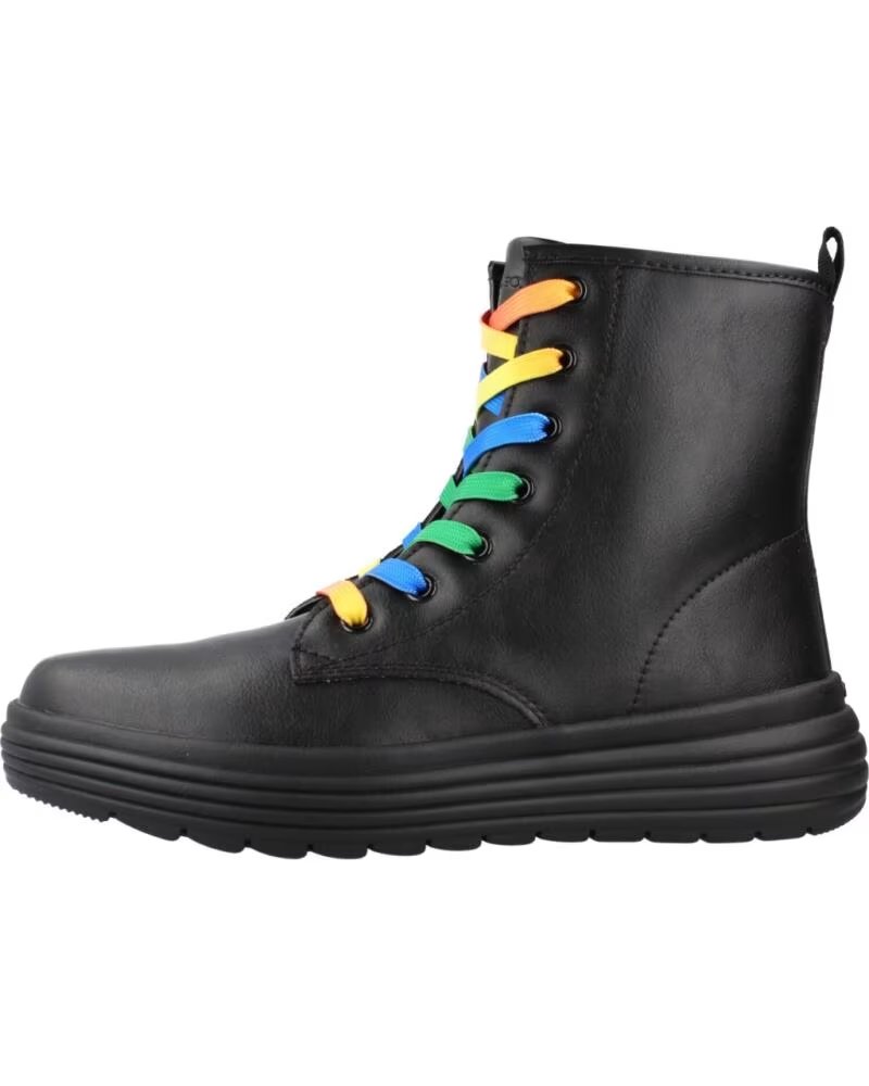 GEOX J PHAOLAE GIRL SCHWARZE STIEFEL C9240