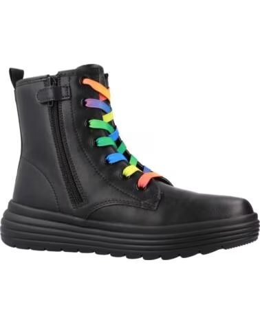 GEOX J PHAOLAE GIRL SCHWARZE STIEFEL C9240
