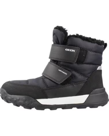 GEOX JUNGEN STIEFEL MODELL J TREKKYUP BOY FARBE SCHWARZ C9999
