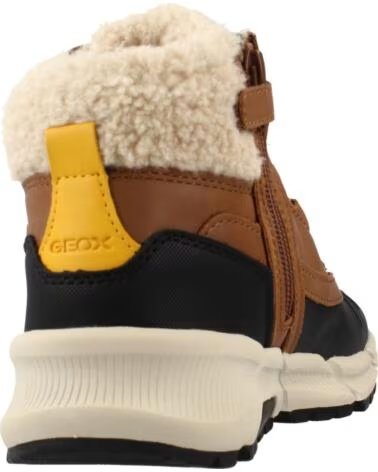GEOX J56LCB 0ME50 J FLEXYPER PLUS C0324 BROWN-YELLOW