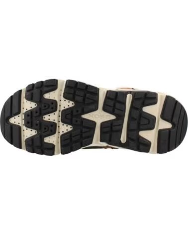 GEOX J56LCB 0ME50 J FLEXYPER PLUS C0324 BROWN-YELLOW