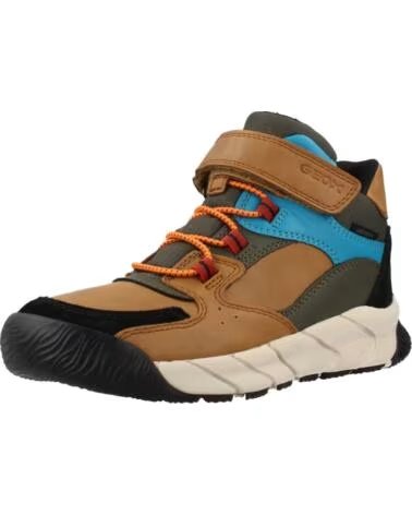 GEOX JUNGEN STIEFEL J FLEXYPER PRO BOY BRAUN C2GA3