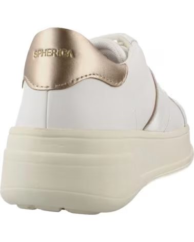 GEOX BASKETS FEMME D SPHERICA ECUB BLANC C1327
