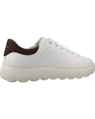 GEOX ZAPATILLAS SPHERICA EC4 EN PIEL BLANCA C1224