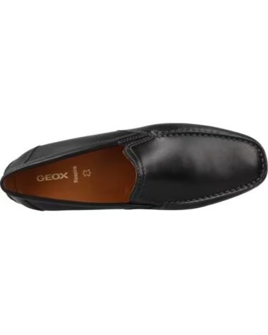 GEOX U MONER CASUAL LEATHER LOAFERS C9999