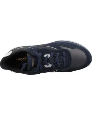 Sneaker für Herren GEOX SPHERICA ACTIF X1 U46HGA BLAU C4002 MARINO