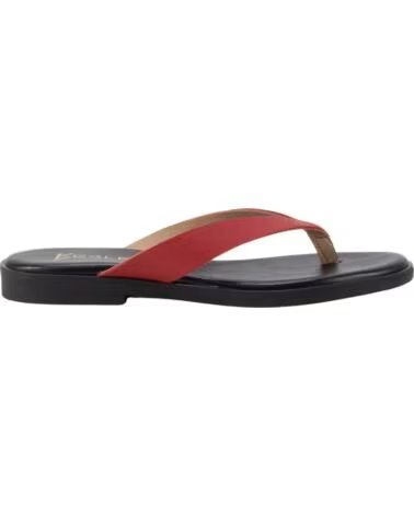 KESLEM SANDÁLIAS DE DEDO IBIZA EM VERMELHO ROJO