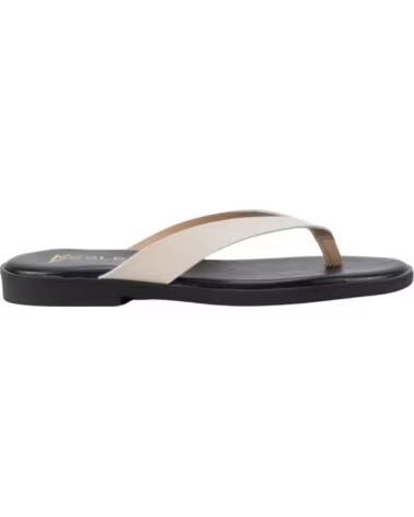 KESLEM SANDÁLIAS TIPO CHINELO IBIZA EM TOM BEGE BEIGE