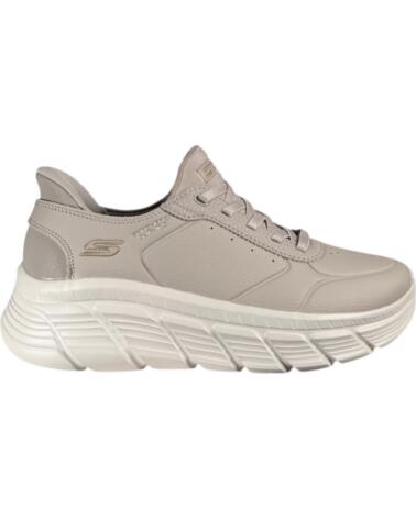 SKECHERS Sneakers Mujer 117394 Taupe MARRóN