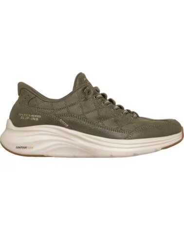 SKECHERS SNEAKERS CONTOUR FOAM COZY KAKI