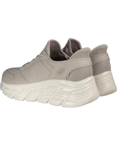 SKECHERS Sneakers Mujer 117394 Taupe MARRóN