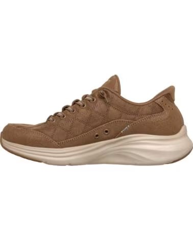 SKECHERS SNEAKERS IN PELLE CONTOUR FOAM COZY CUERO