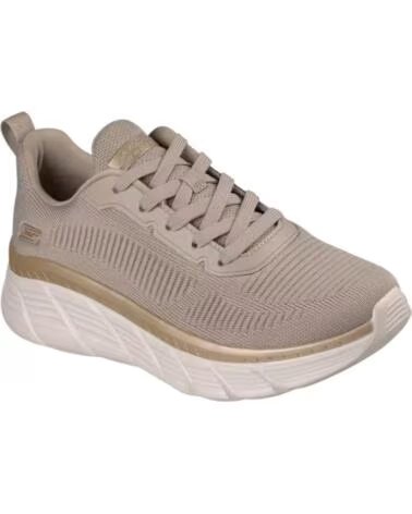 SKECHERS Sneakers Mujer Bobs B Flex Hi- Flying Hi Taupe MARRóN