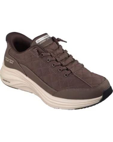 SKECHERS SNEAKERS CONTOUR FOAM COZY MARRONE MARRON