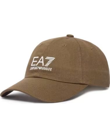 ARMANI EA7 7X000592 BASEBALL CAP IN BROWN MARRON