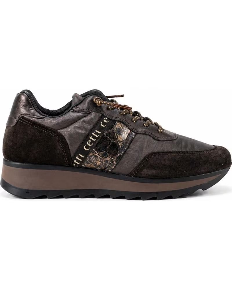 CETTI ZAPATILLAS 849 MARRÓN MARRON