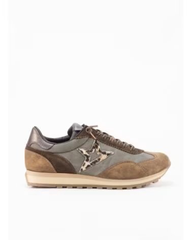 CETTI 1259 LEDER-SNEAKER MIT STERN-DETAIL CUERO