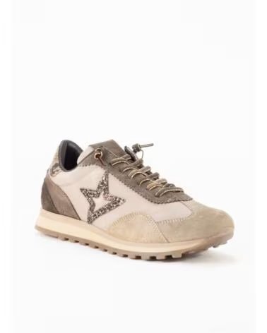 CETTI ZAPATILLA DEPORTIVA 1259 BEIGE CON DETALLE DE ESTRELLA