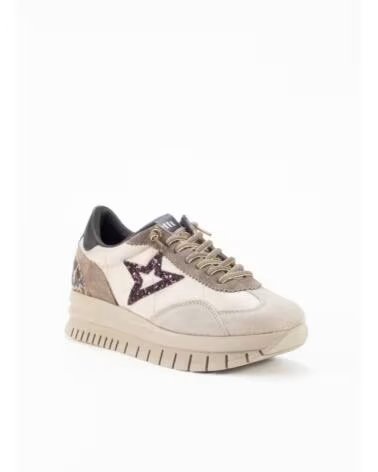 CETTI ZAPATILLAS 1259XL BEIGE CON DETALLE DE ESTRELLA