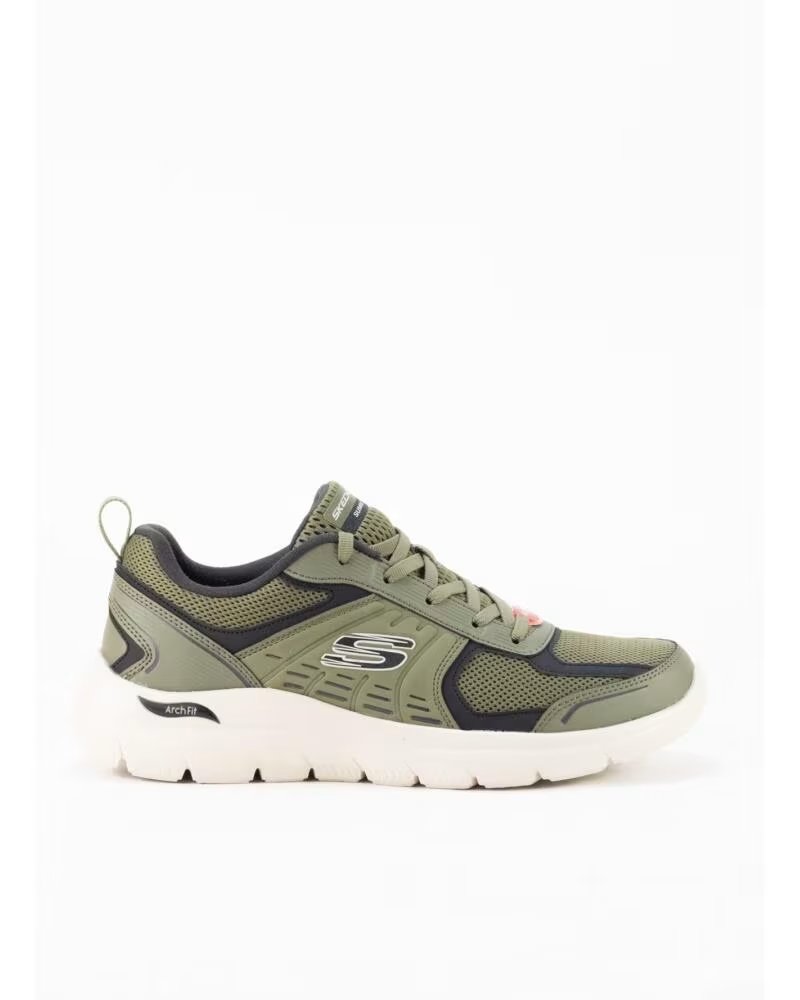 SKECHERS SNEAKERS ARCH FIT SUMMITS LEEGE KAKI