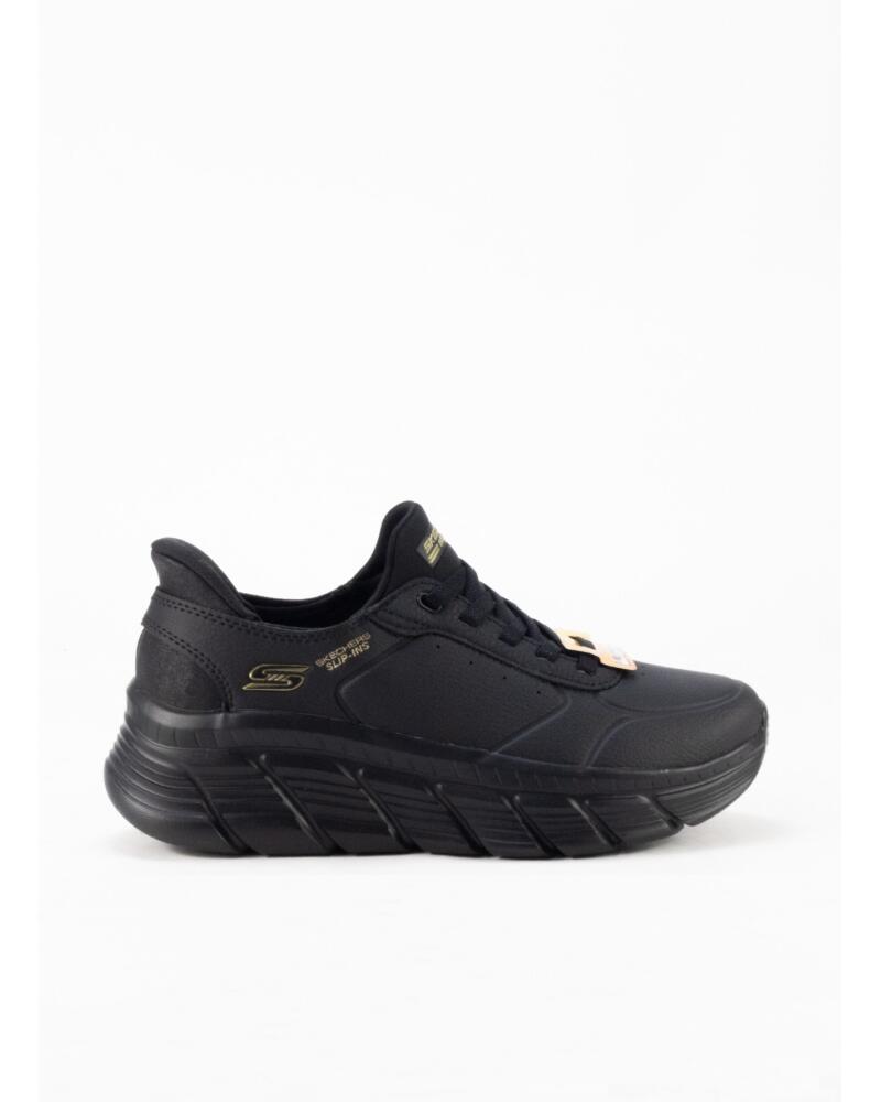 SKECHERS Sneakers Mujer 117394 Negro-Negro NEGRO
