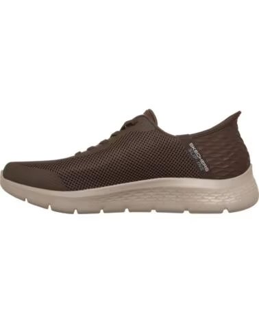 SKECHERS SCARPE GO WALK FLEX HANDS SLIP-INS MARRONE MARRON