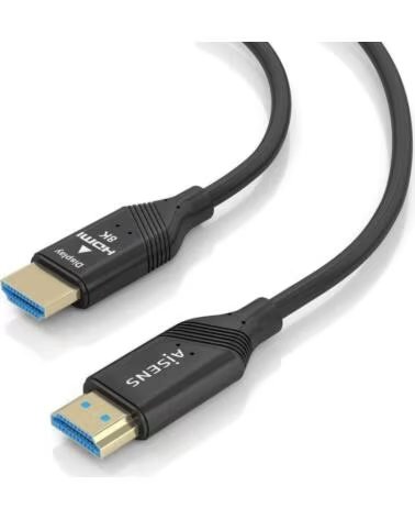 AISENS Cable HDMI 2 1 AOC 8K A153-0936- HDMI Macho - HDMI Macho- 25m- Negro
