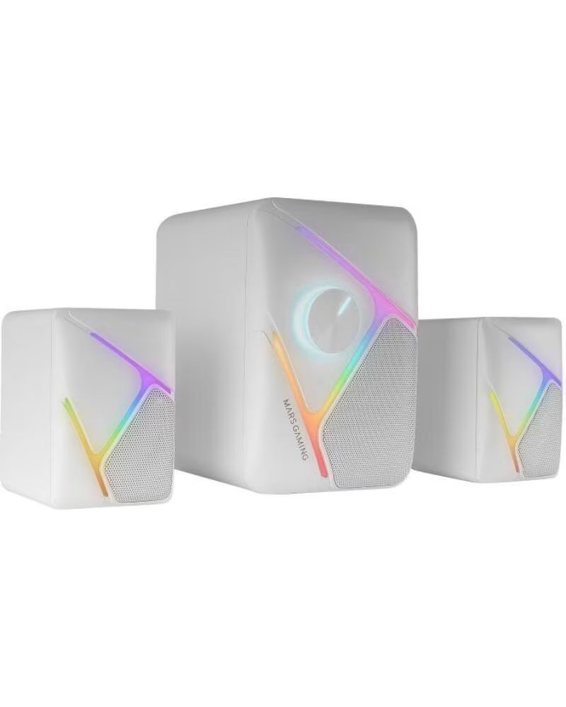 mars gaming Altavoces MS-H21- 35W- 2 1- Blancos
