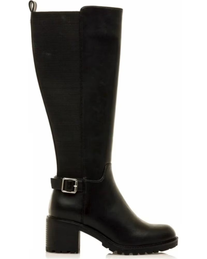 MTNG Botas De Tacon Mujer Mustang 55166 Negro NEGRO