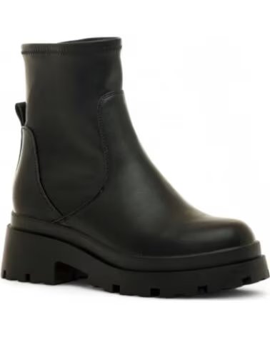 MTNG Botines Planos Mujer Mustang 54579 Negro NEGRO