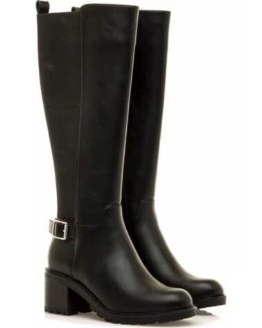 MTNG Botas De Tacon Mujer Mustang 55166 Negro NEGRO